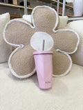 PINK STAINLESS STEEL GLASS