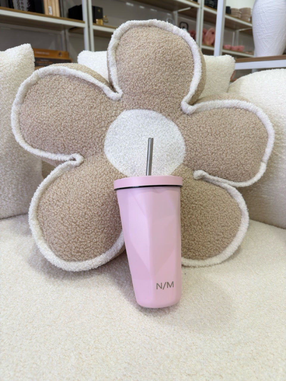 PINK STAINLESS STEEL GLASS