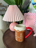 TAZA NAVIDEÑA CASITA