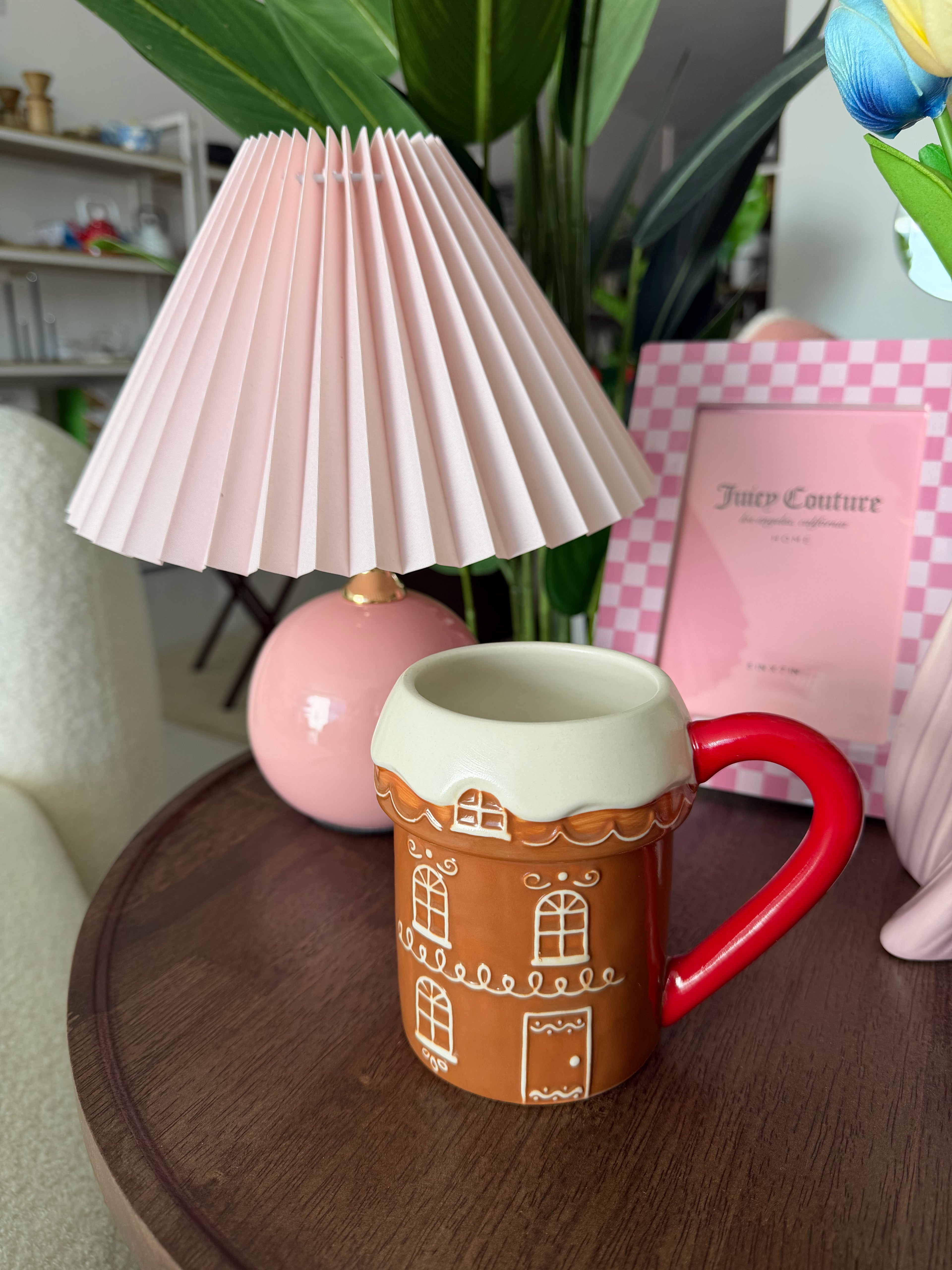 TAZA NAVIDEÑA CASITA