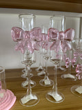 COPA FINA LAZO ROSA 3D