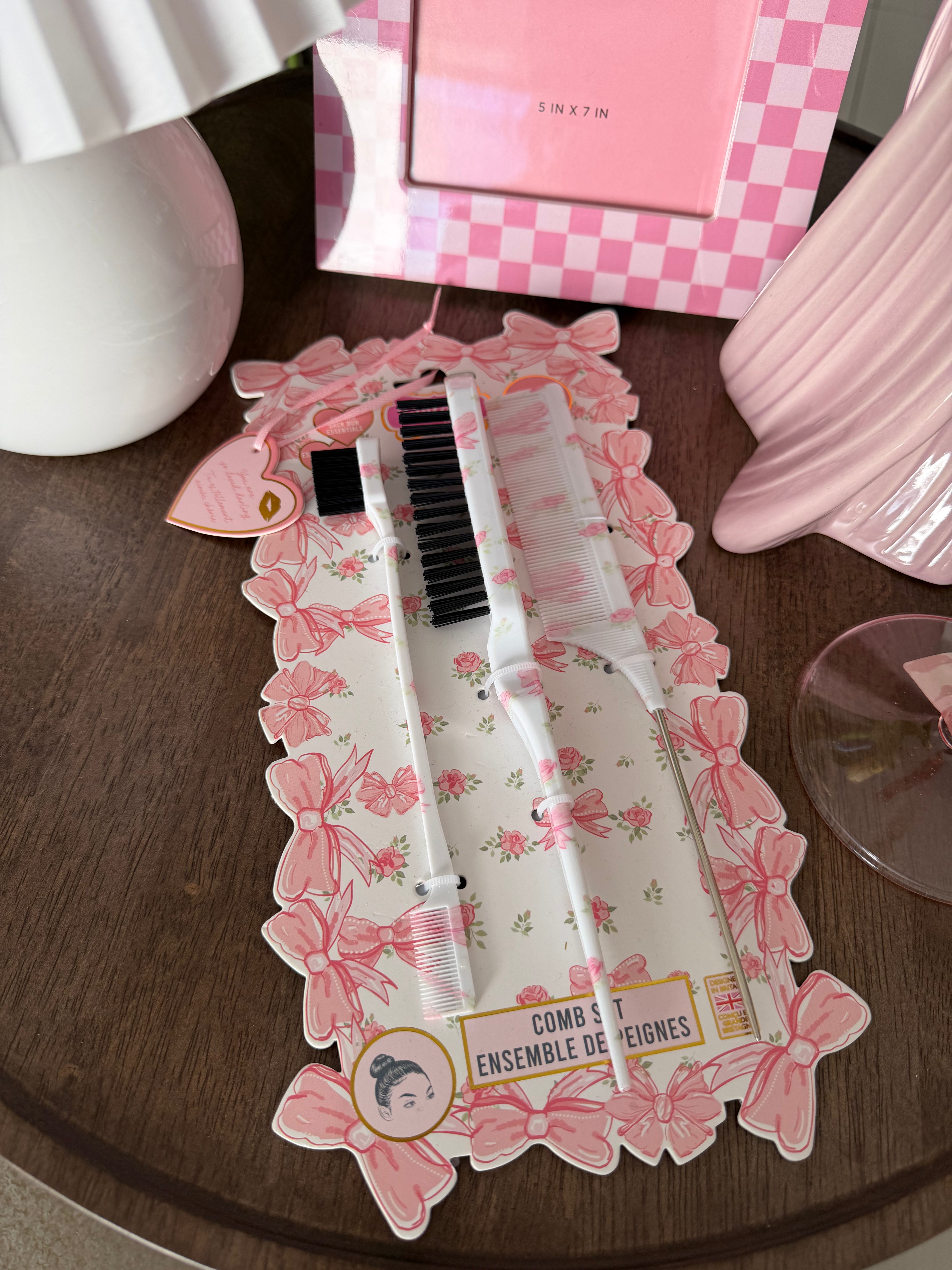 COMB SET ENSEMBLE DE PEIGNES COQUETTE
