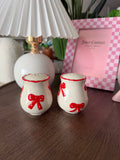 COQUETTE SALT & PEPPPER SHAKER SET