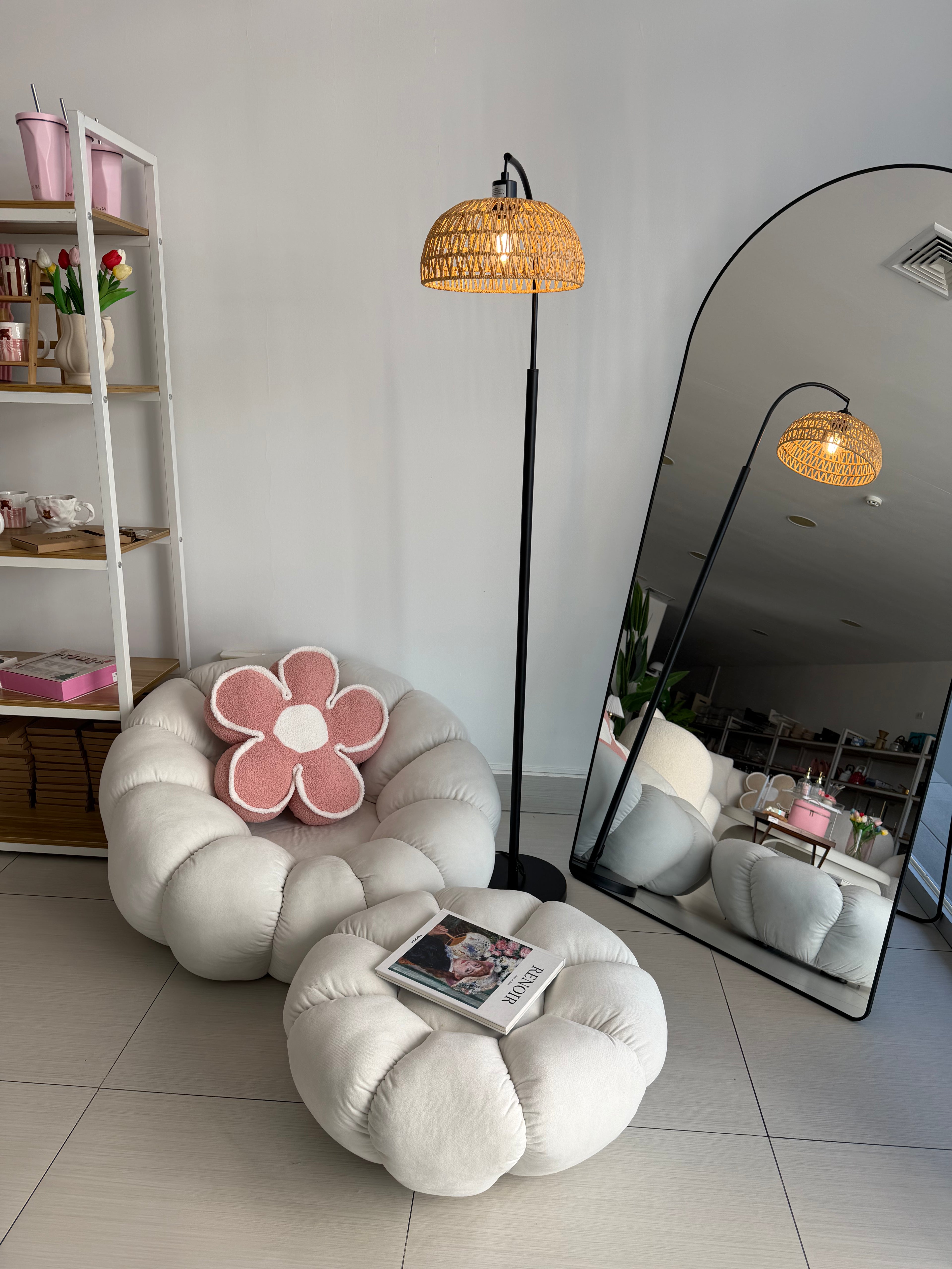 SOFÁ FLOR SET BLANCO