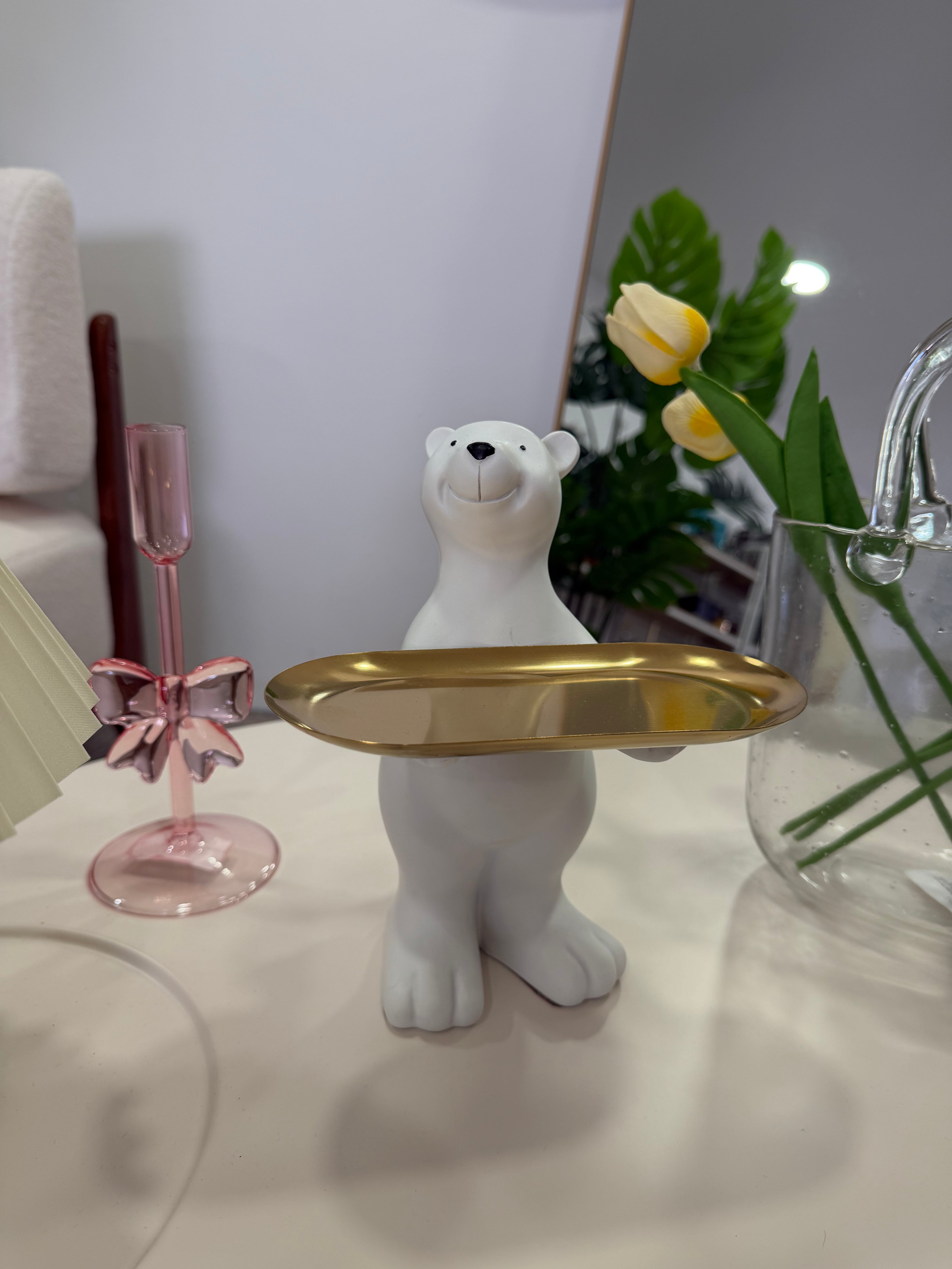 LARGE POLAR BEAR ACCESSORY HOLDER