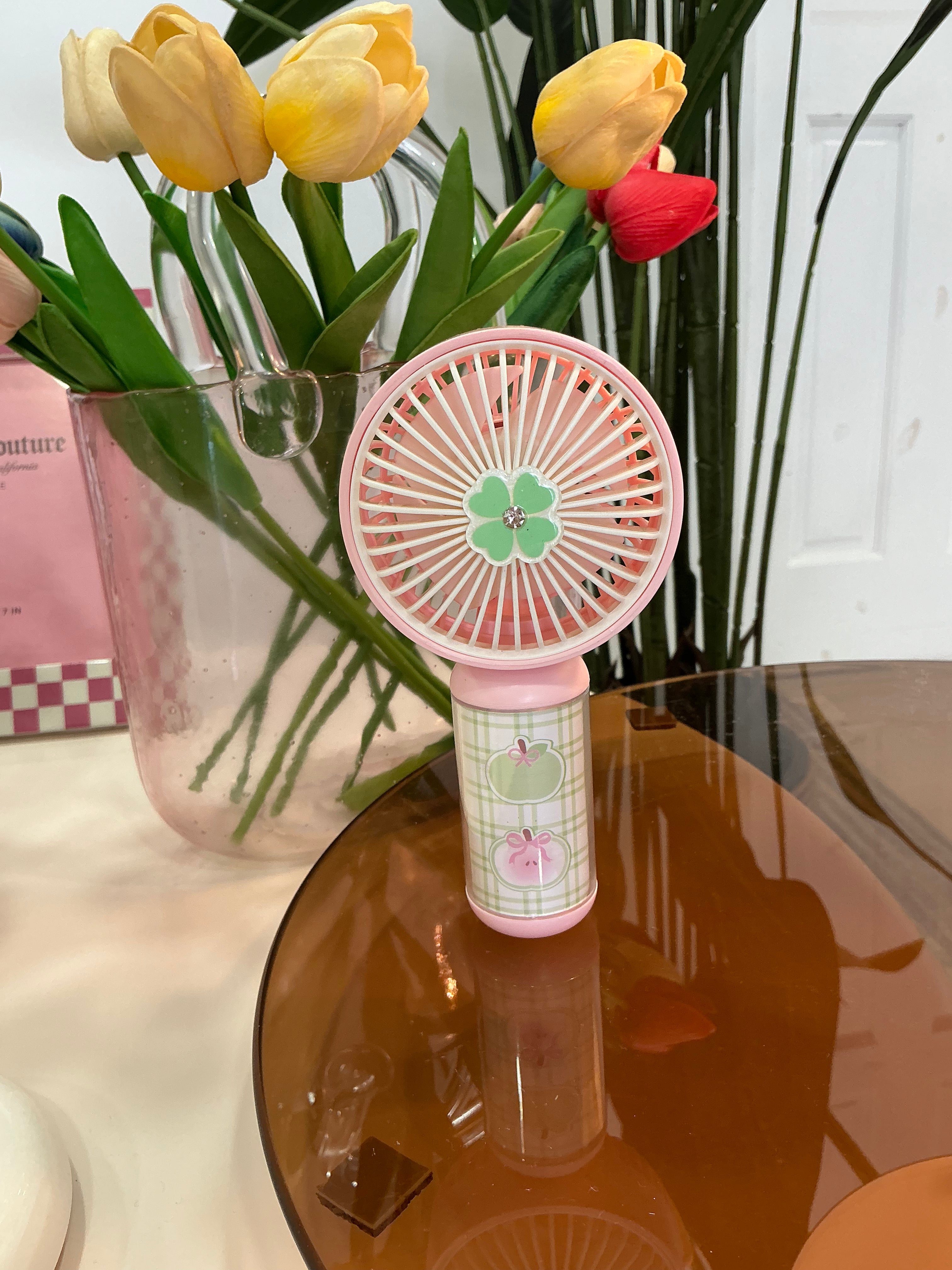 MINI HANDHELD FAN TRÉBOL