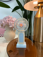 MINI HANDHELD FAN FLOWER