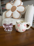 PINK BOW DRINK SET
