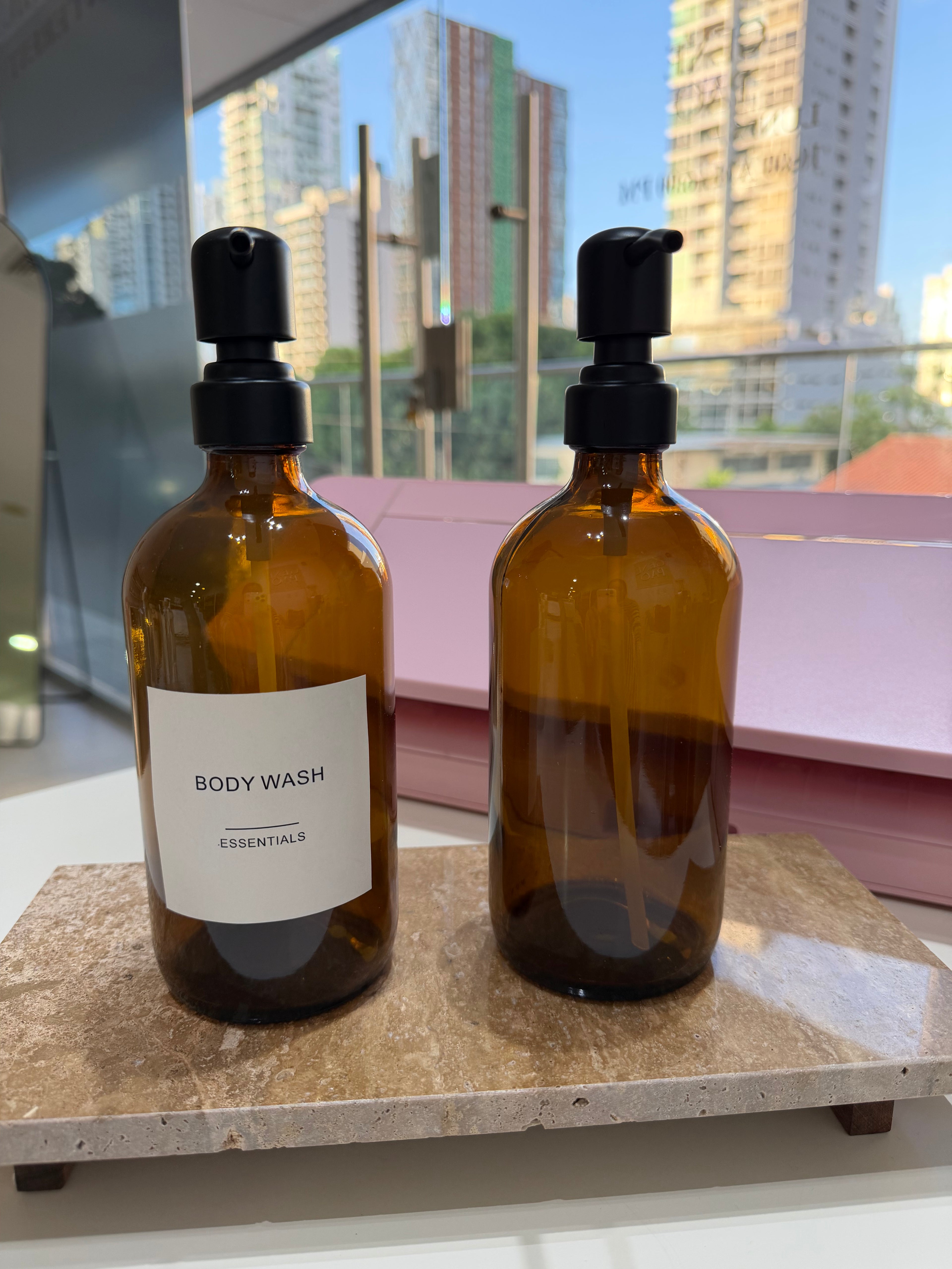BOTELLA DISPENSADORA SET 2 PCS