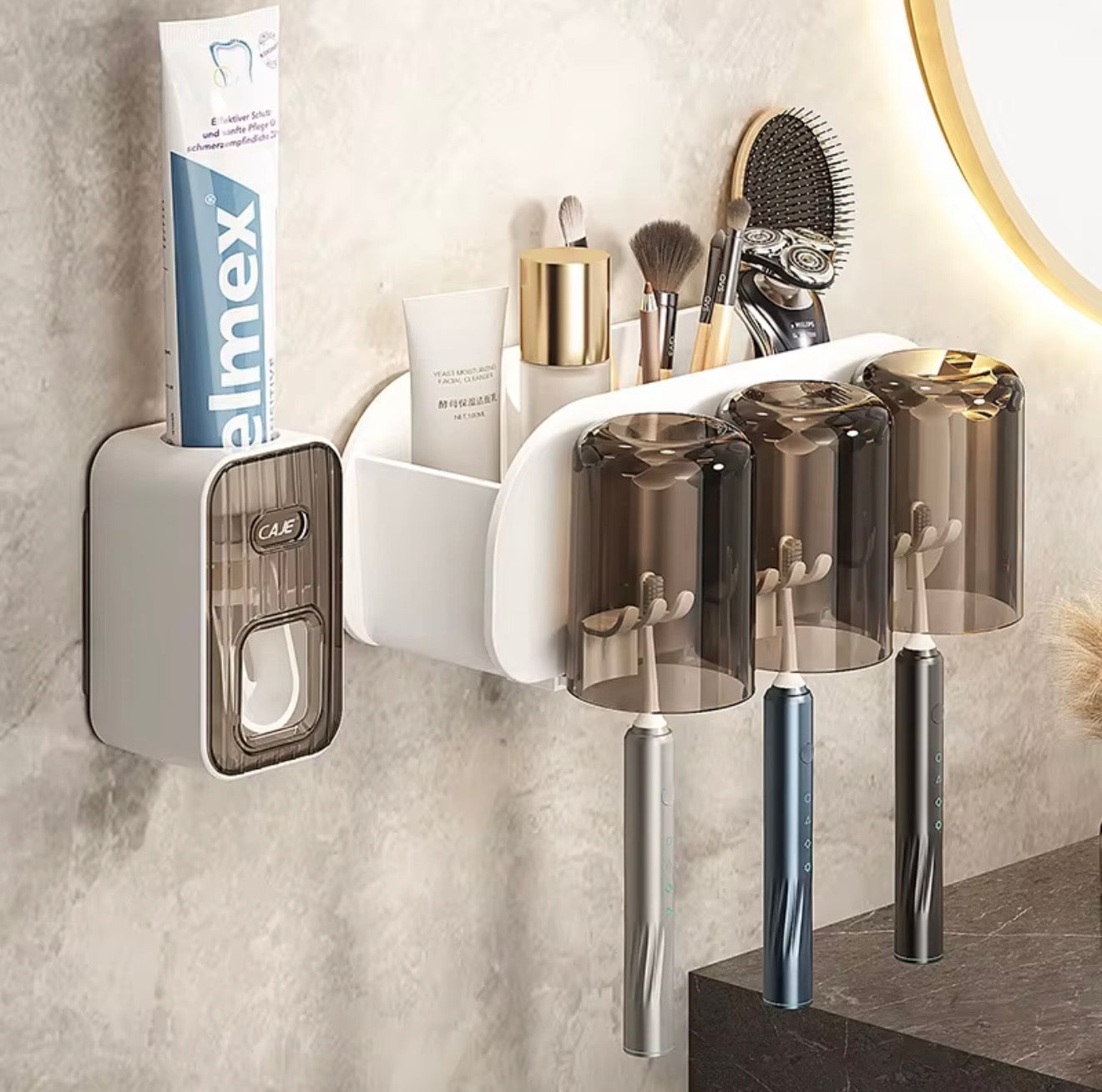 PORTA ACCESORIOS DE BAÑO