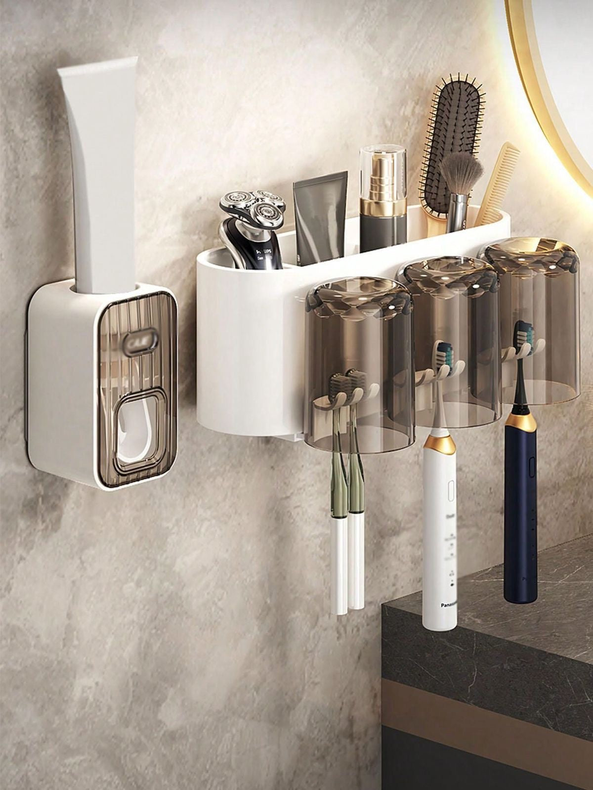 PORTA ACCESORIOS DE BAÑO