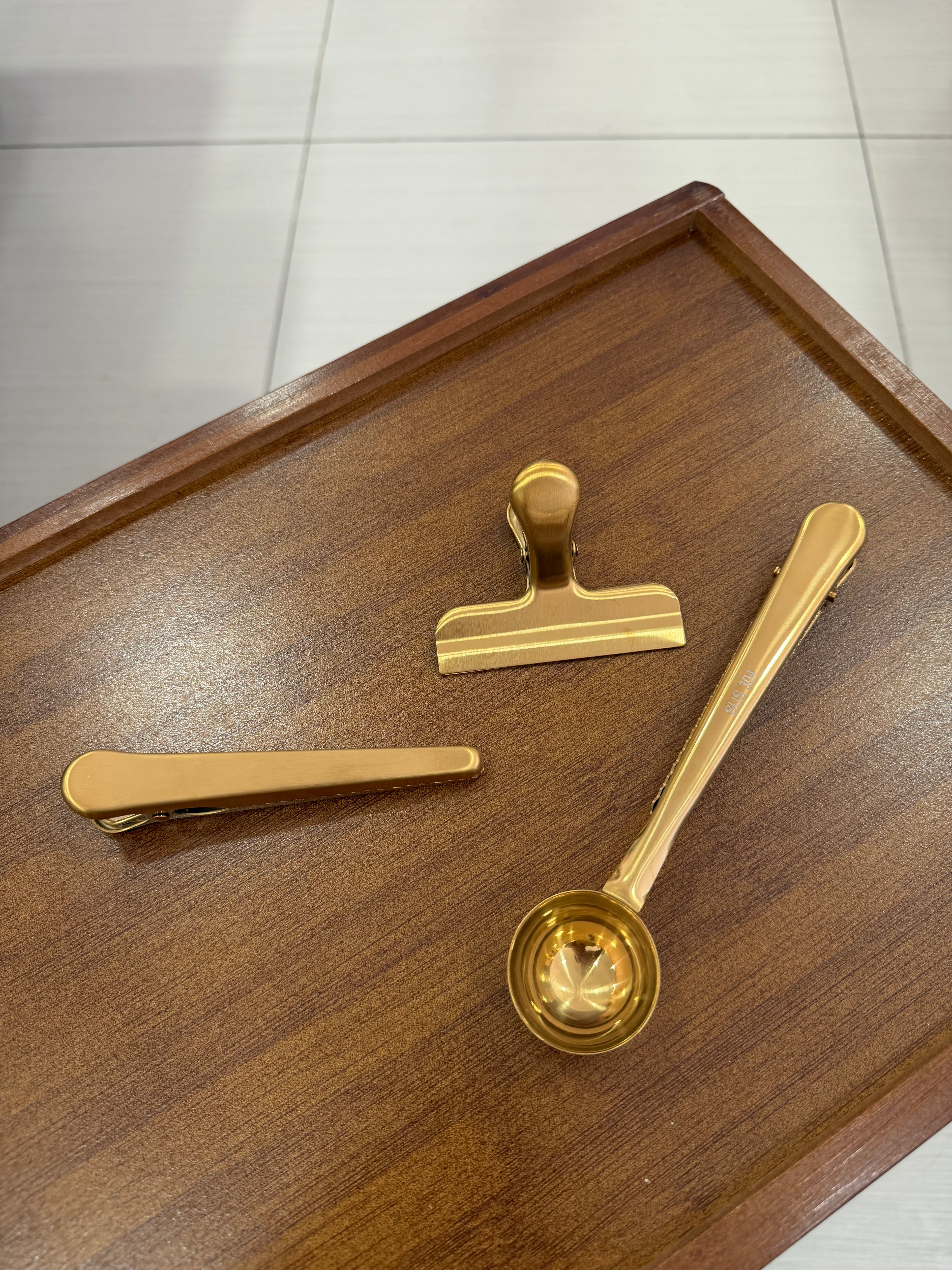 SET DE PINZAS GOLD