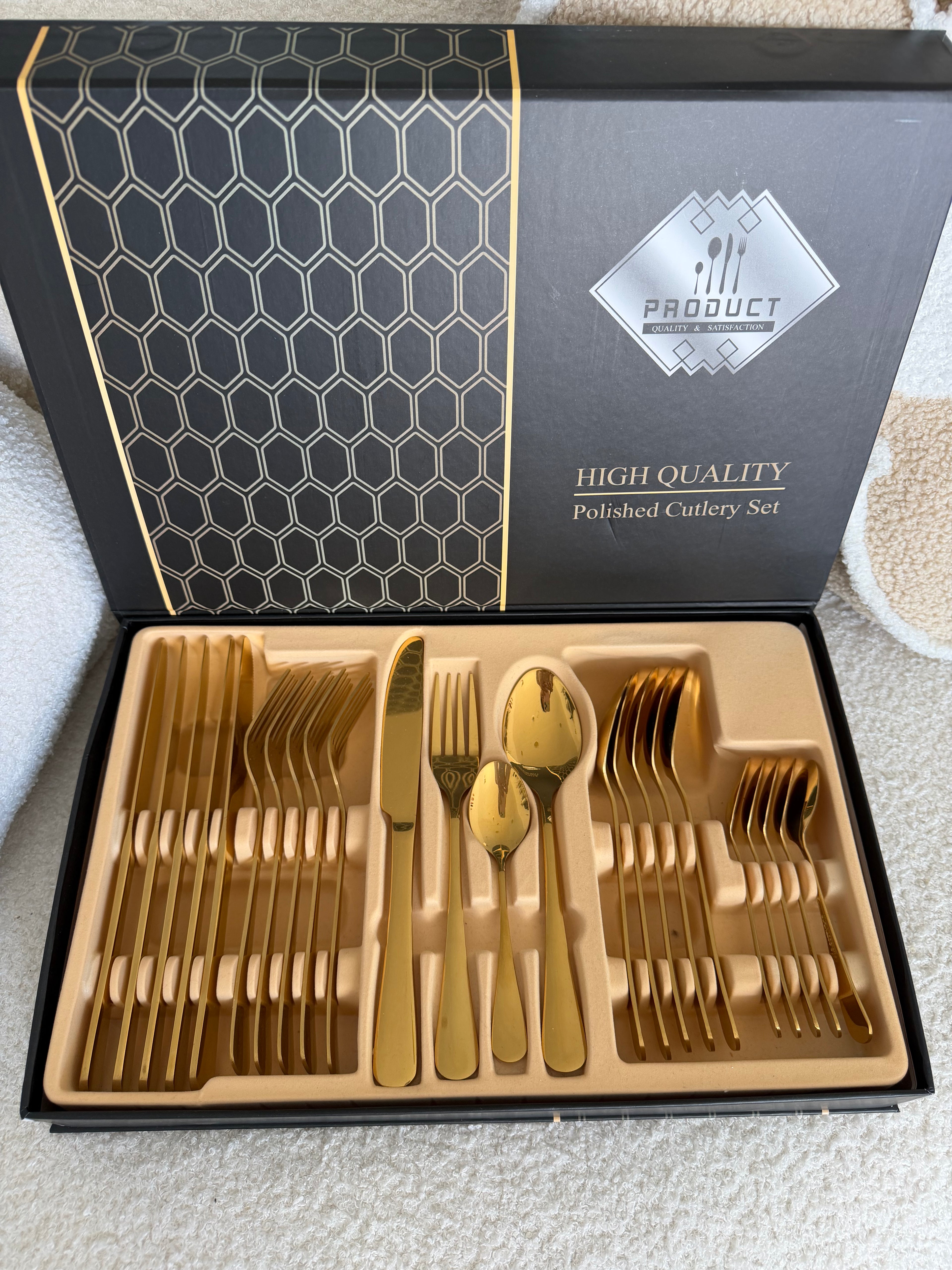 CUBIERTOS SET 24 PCS