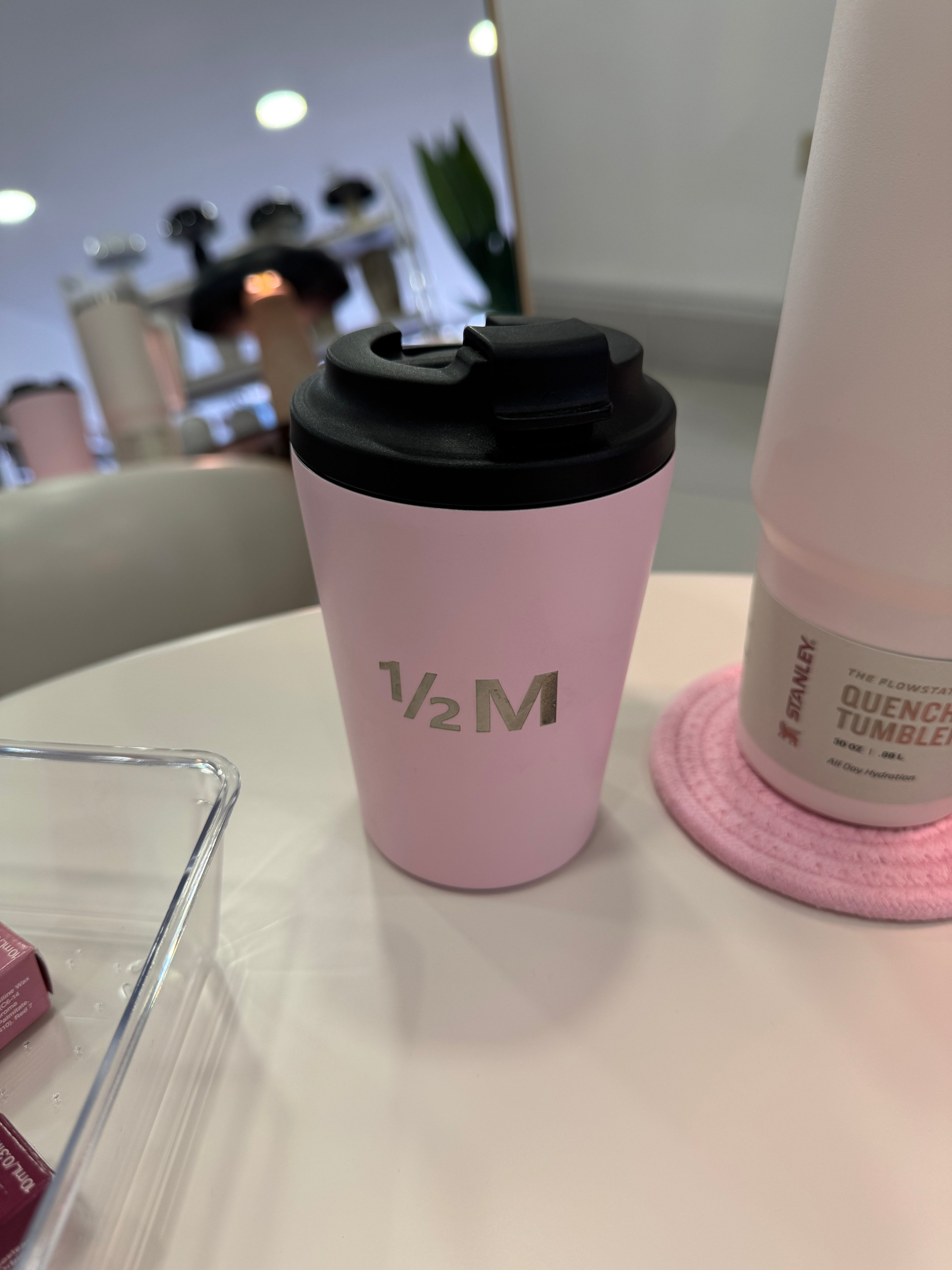 CUP STAINLESS STEEL PINK